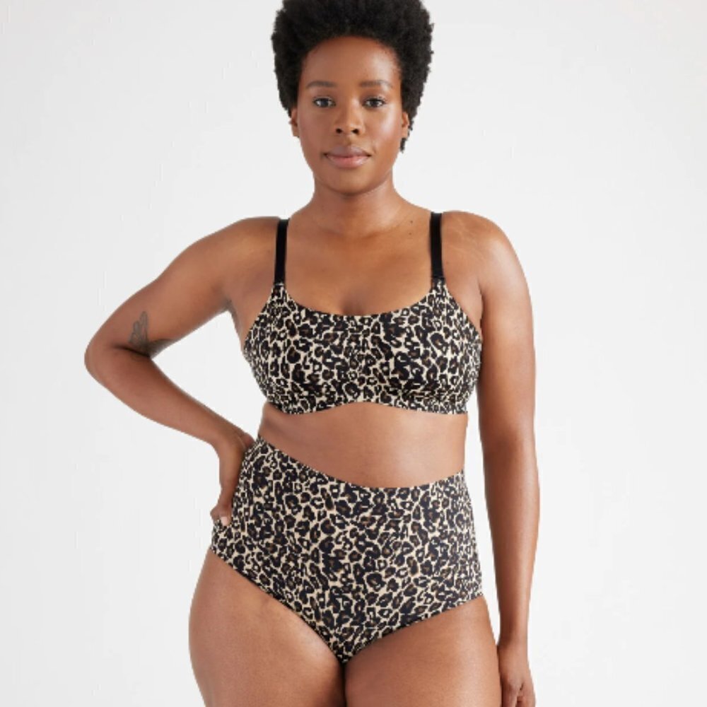 Knix Evolution Seamless Reversible Bra Savanna Mi… - image 1